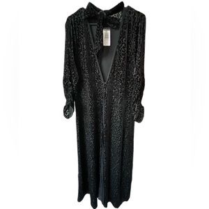 Torrid Mesh Burn Out Long Kimono 1X